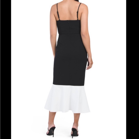 NWT RACHEL RACHEL ROY RUFFLE FRONT DRESS - Picture 2 of 4